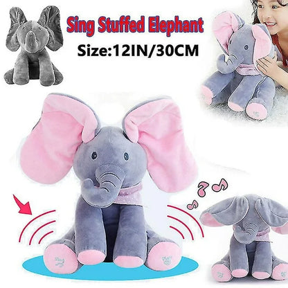 FlexiCart™️ Peek a Boo Elephant Plush toy with Music