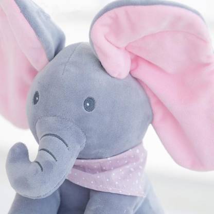 FlexiCart™️ Peek a Boo Elephant Plush toy with Music